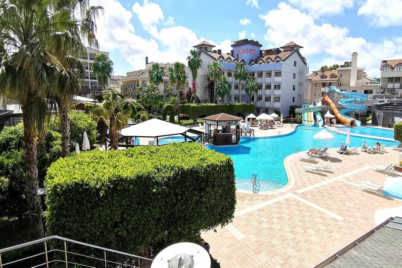 Grand Seker Hotel Side Ngoại thất bức ảnh